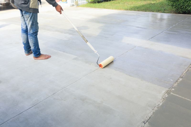 Products For Concrete Driveway Restorations in use